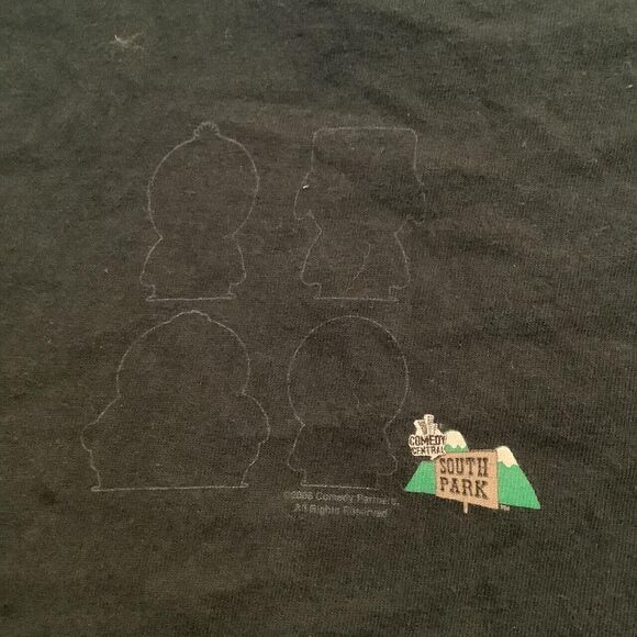 2006 vintage vtg tee T-shirt graphic screenprint size small s South Park is an A - Picture 3 of 4
